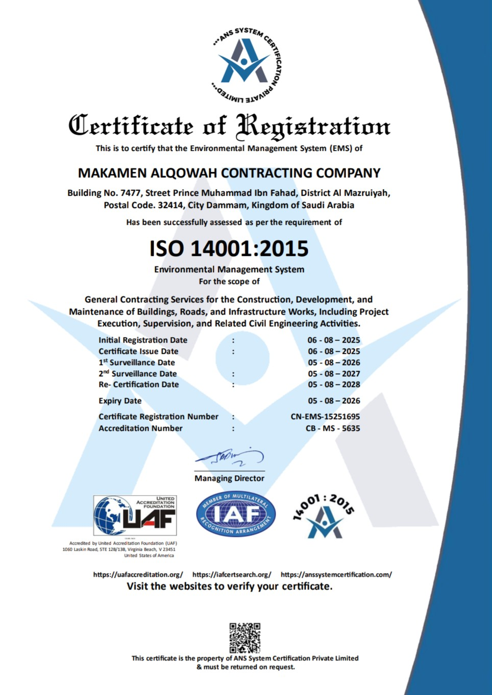 ISO 14001:2015